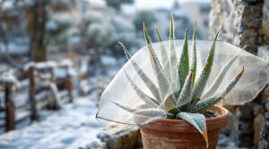 scopri perché lasciare l'aloe vera all'aperto in inverno, anche se coperta, può essere un errore fatale per la sua salute e come proteggerla correttamente durante i mesi freddi.