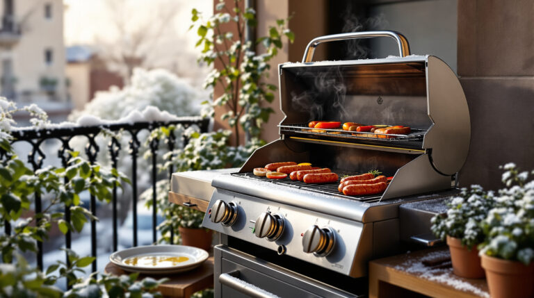 Barbecue sul balcone in inverno: il regolamento condominiale può vietarlo?