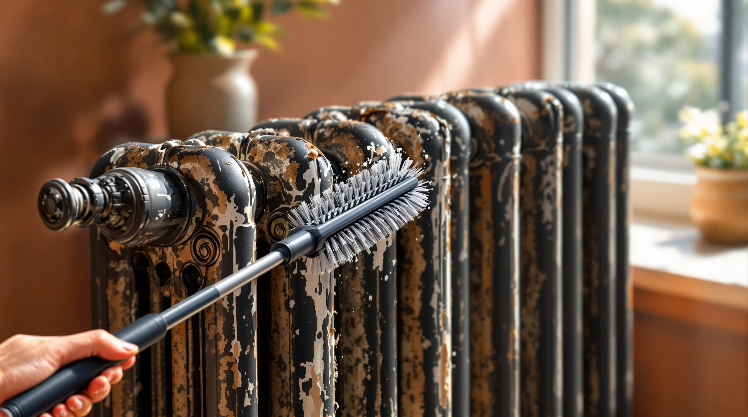 Caloriferi sporchi all’interno: l’accessorio geniale per togliere la polvere nascosta
