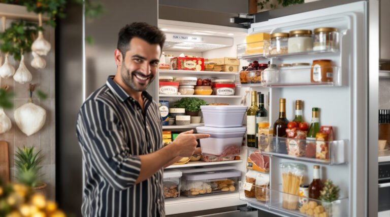 Frigo troppo pieno prima delle feste: il trucco per guadagnare il 20% di spazio