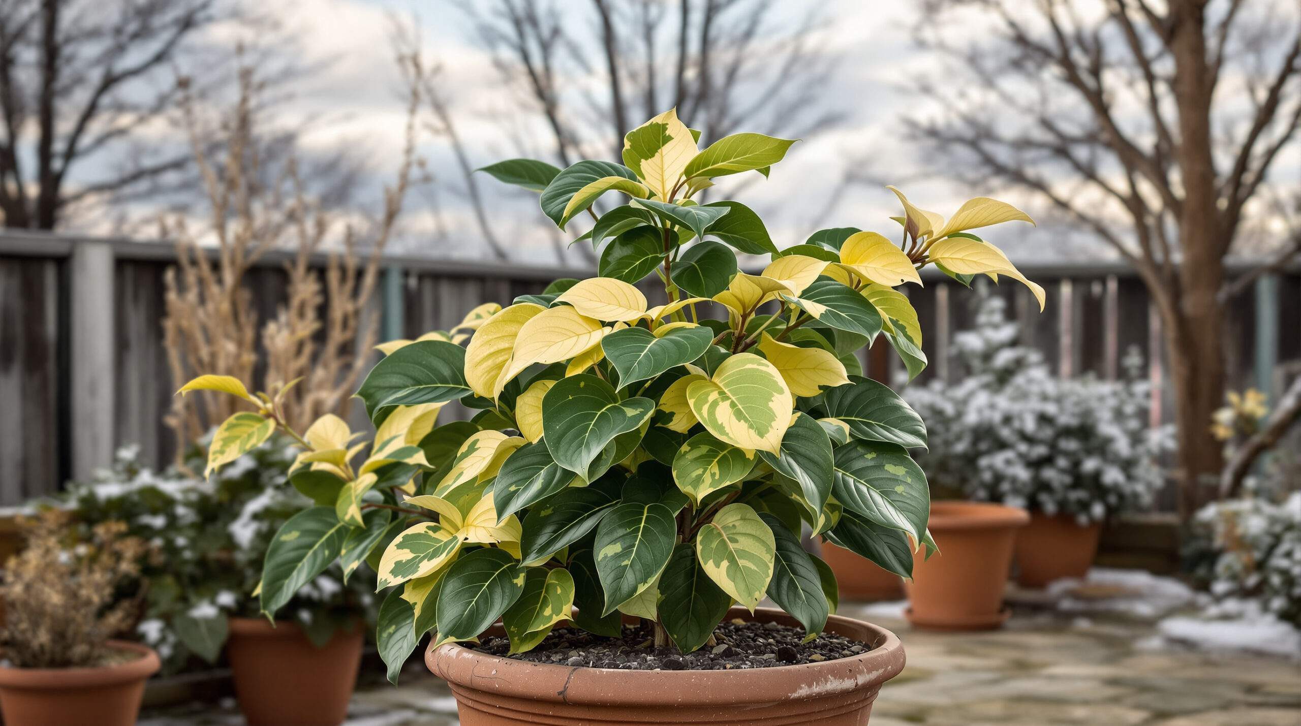 Gelsomino ingiallito a dicembre: carenza di ferro o troppo freddo?