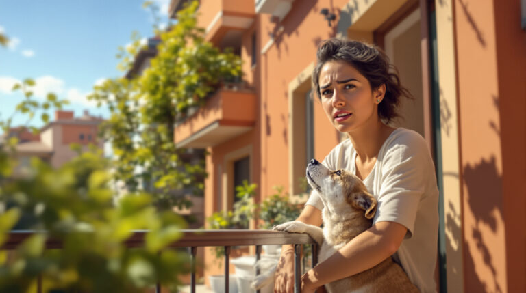 Il cane abbaia quando non ci sei: rischi davvero lo sfratto per disturbo della quiete?