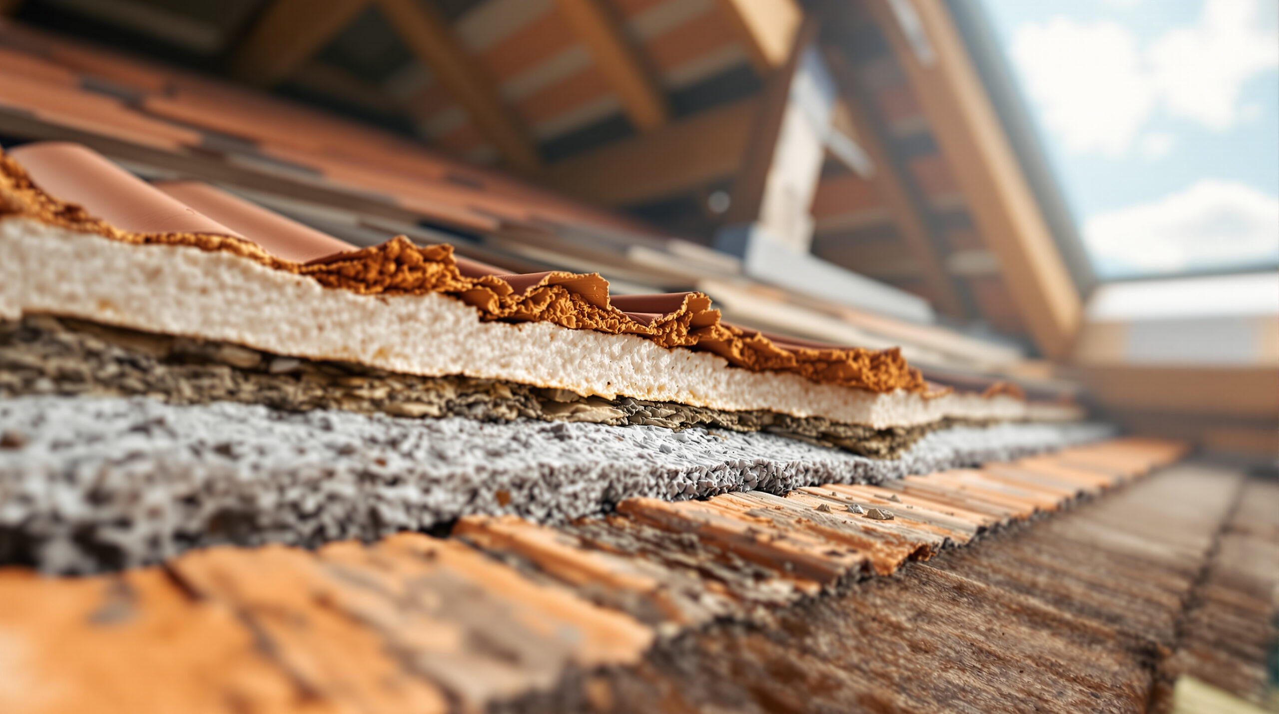 Isolamento del tetto: l’errore di schiacciamento della lana di roccia che ti fa perdere calore