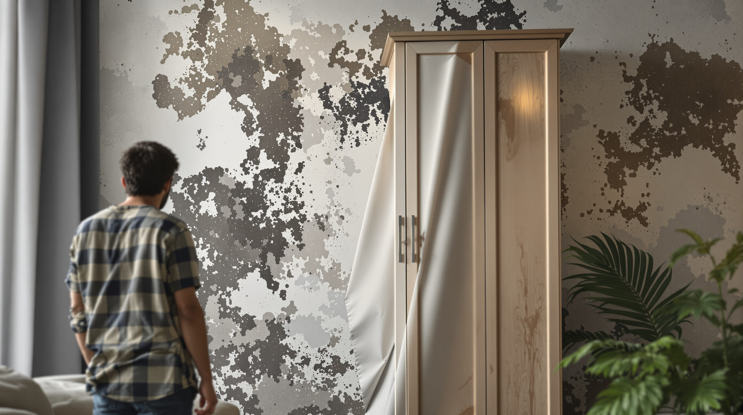 Muffa dietro l’armadio: perché non devi mai appoggiarlo al muro esterno