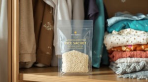scopri come il sacchetto di riso può prevenire la muffa sui vestiti nell'armadio e mantenere il tuo guardaroba fresco e protetto.