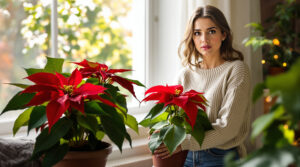 scopri perché la tua stella di natale perde le foglie appena la compri e impara i migliori consigli per salvarla e farla prosperare in casa tua.