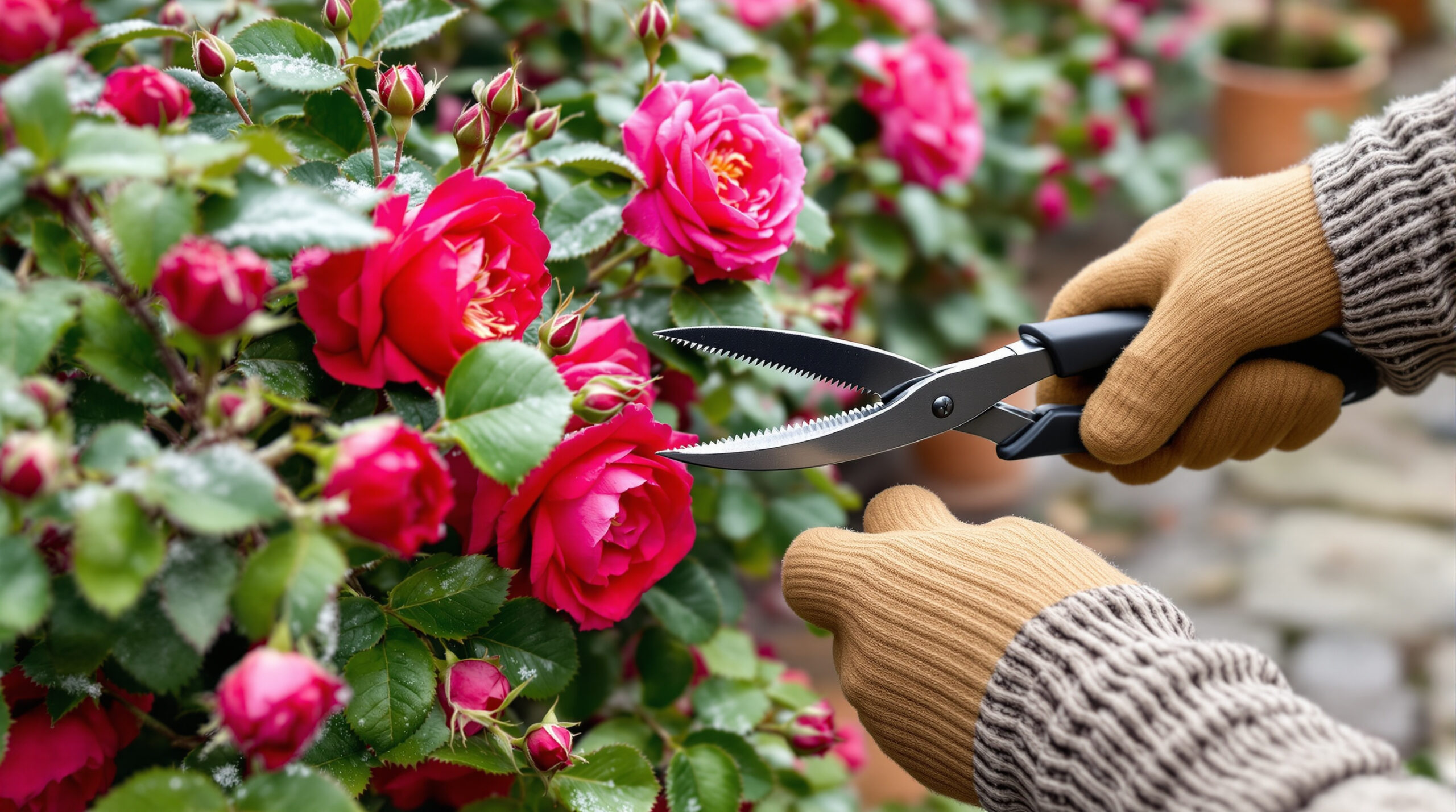 Potare le rose a dicembre: beneficio per la fioritura o condanna a morte?