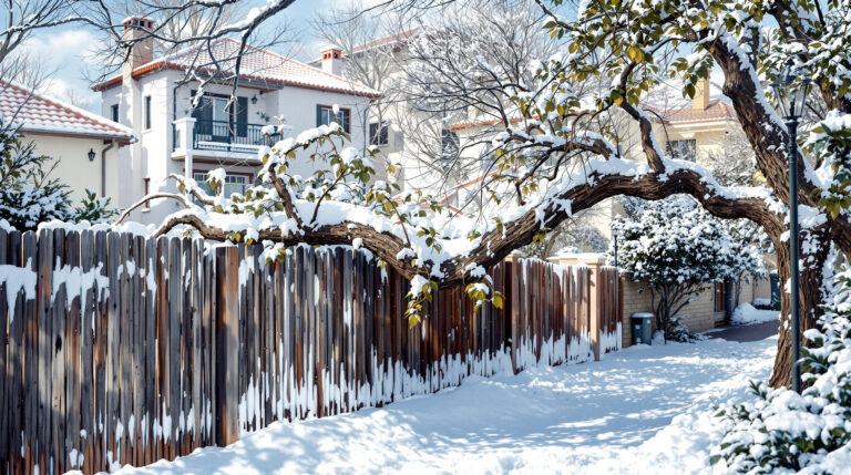 Ramo del vicino che cade da te per la neve: chi paga davvero i danni?
