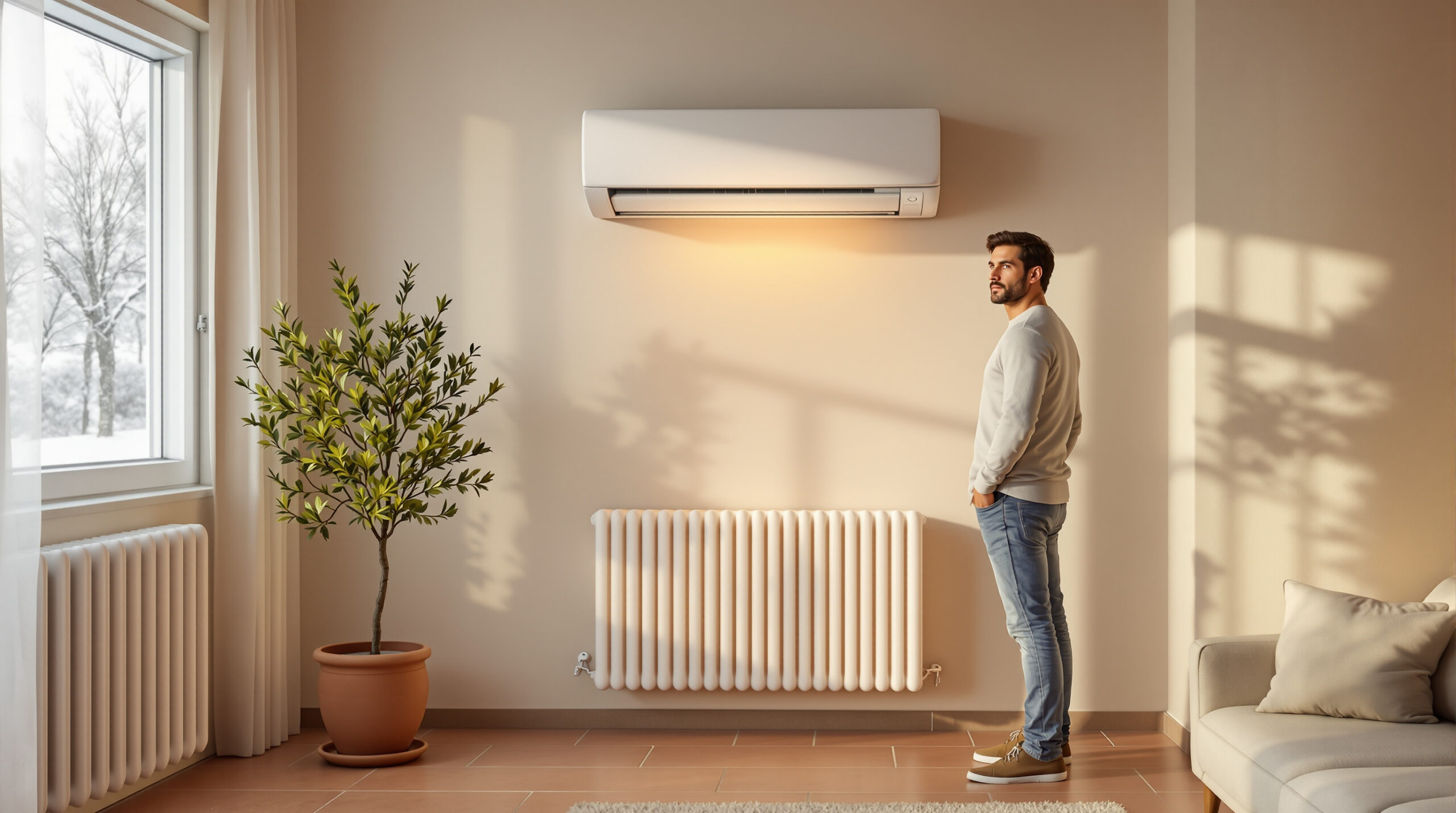 Riscaldare casa con il condizionatore in inverno: conviene davvero o costa troppo?