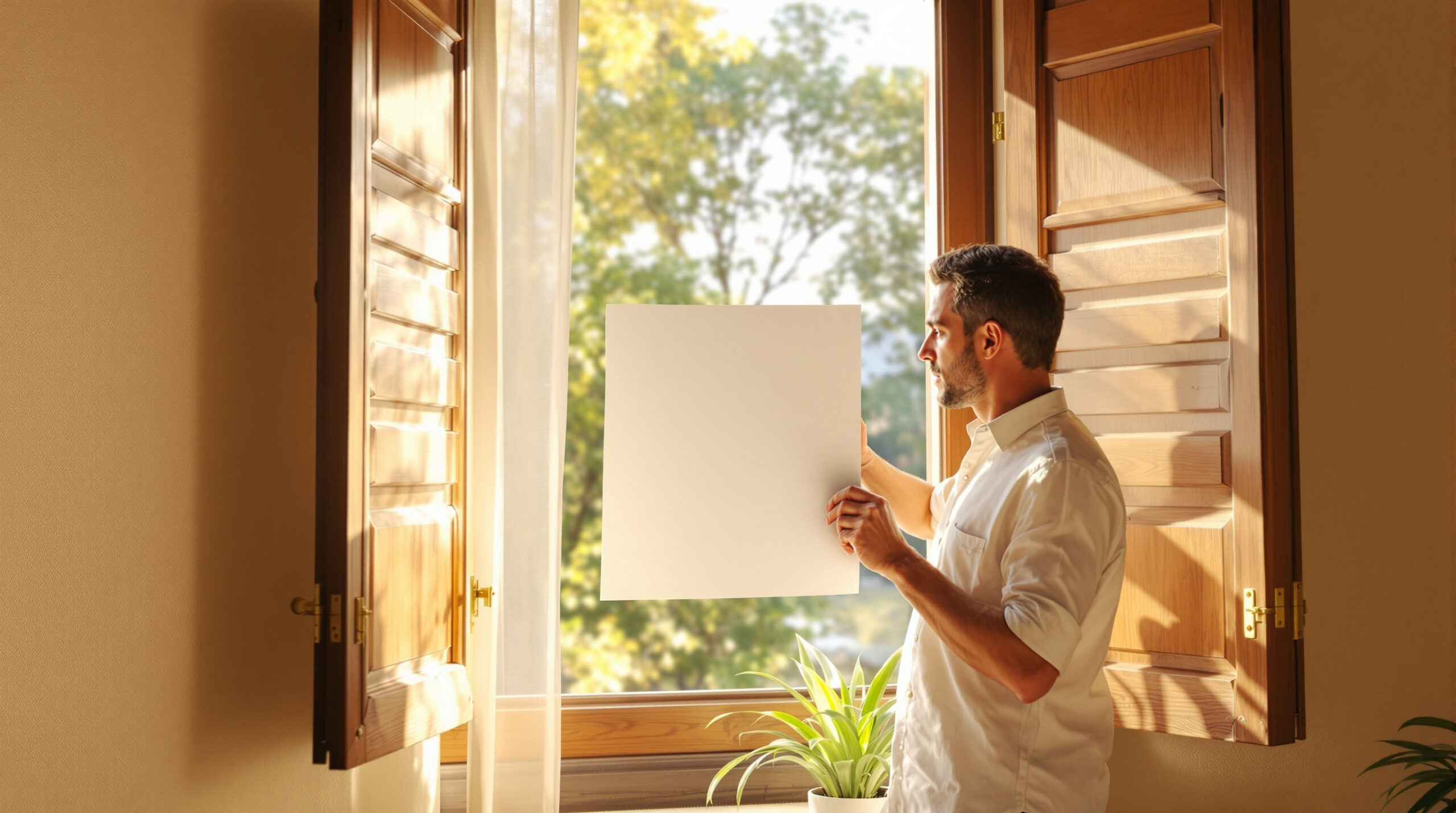 Spifferi dalle finestre: il test del foglio di carta per trovare le perdite d’aria