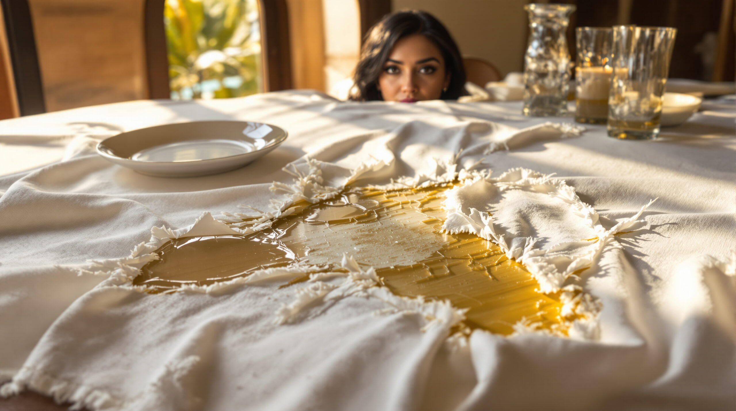 Togliere la cera di candela dai tessuti: l’errore di grattare che rovina la tovaglia