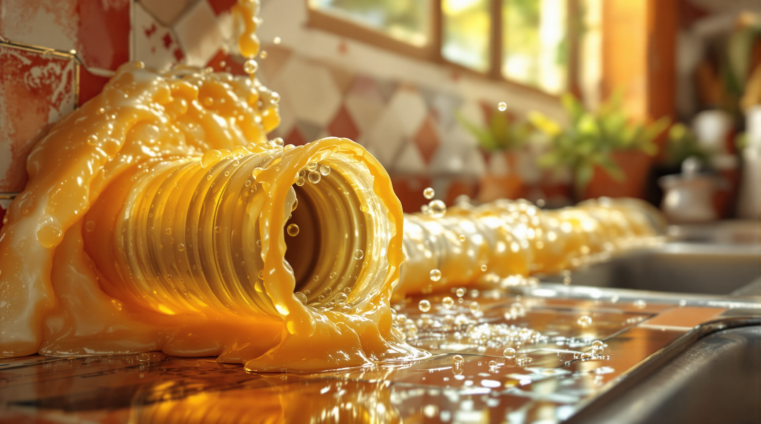 Tubo intasato dal grasso: perché l’acqua bollente non basta (e peggiora il tappo)
